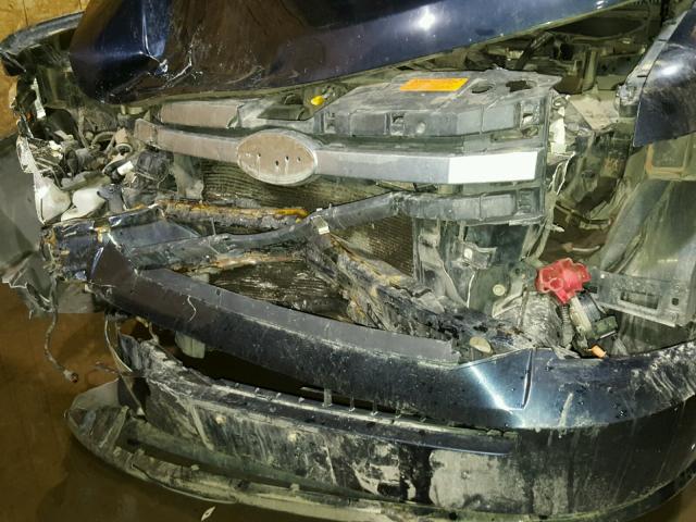 2FMHK6CC4ABA74524 - 2010 FORD FLEX SEL Սև լուսանկար 9