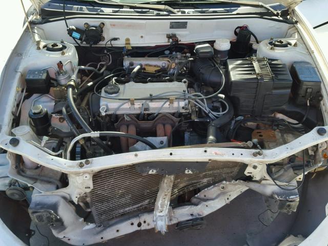 JA3AY11A72U058532 - 2002 MITSUBISHI MIRAGE DE WHITE photo 7