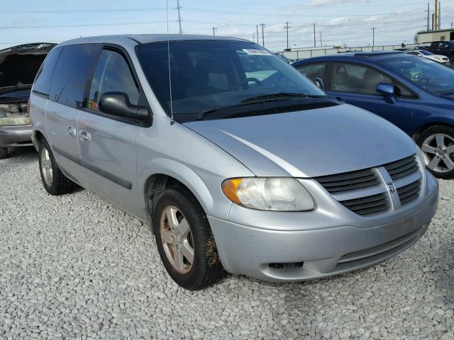 1D4GP45R57B145027 - 2007 DODGE CARAVAN SX SILVER photo 1