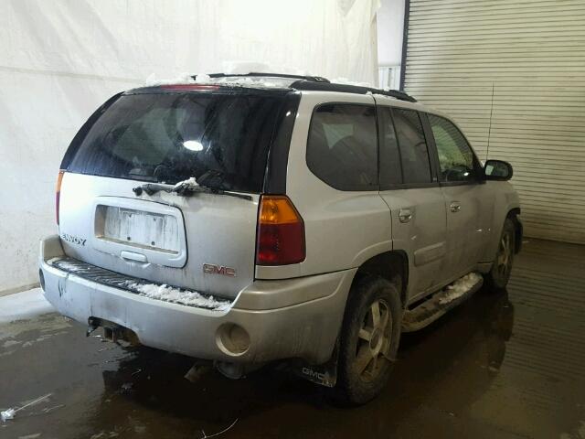 1GKDT13S242274679 - 2004 GMC ENVOY SILVER photo 4