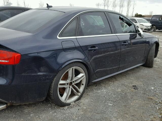 WAUHGCFL6AA180370 - 2010 AUDI S4 PREMIUM BLUE photo 9