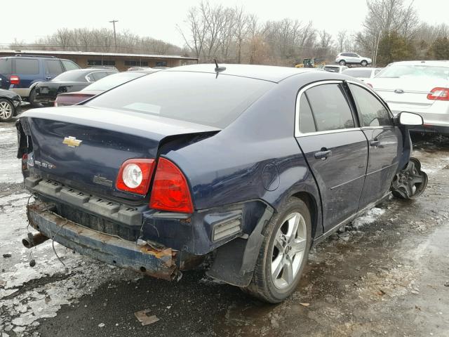 1G1ZC5EB9A4119688 - 2010 CHEVROLET MALIBU 1LT 蓝色 照片 4