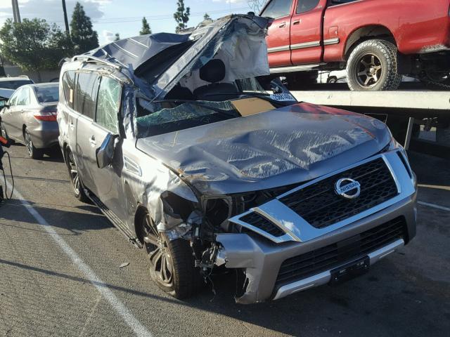 JN8AY2ND7H9008998 - 2017 NISSAN ARMADA SV SILVER photo 1