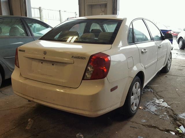 KL5JD56Z88K867387 - 2008 SUZUKI FORENZA BA WHITE photo 4