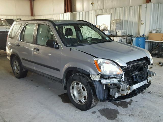 SHSRD78575U312628 - 2005 HONDA CR-V LX SILVER photo 1