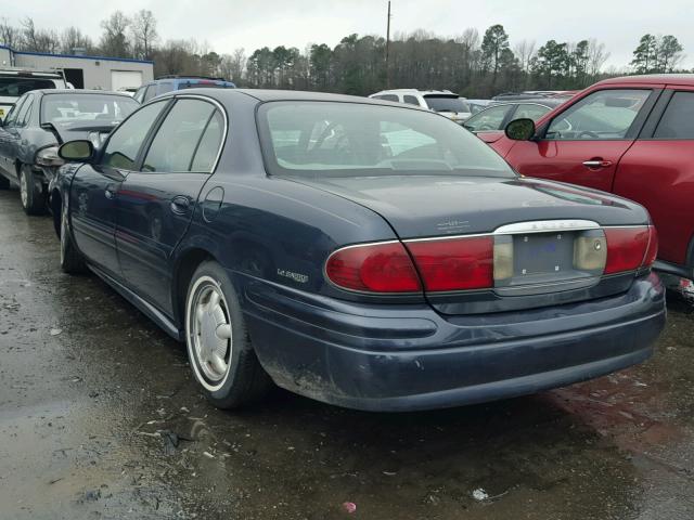 1G4HP54K4YU230616 - 2000 BUICK LESABRE CU BLUE photo 3