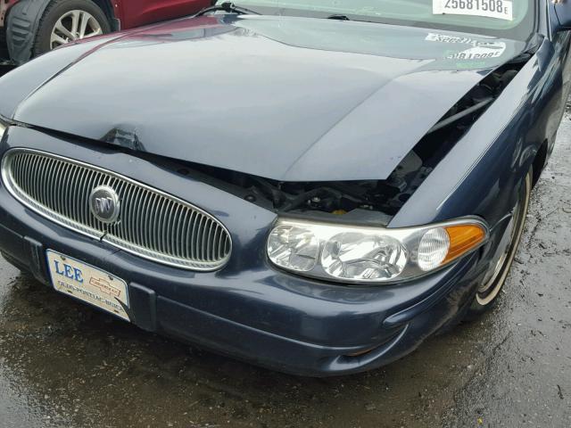 1G4HP54K4YU230616 - 2000 BUICK LESABRE CU BLUE photo 9