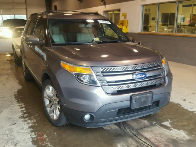 1FMHK8F82BGA55919 - 2011 FORD EXPLORER L GRAY photo 1