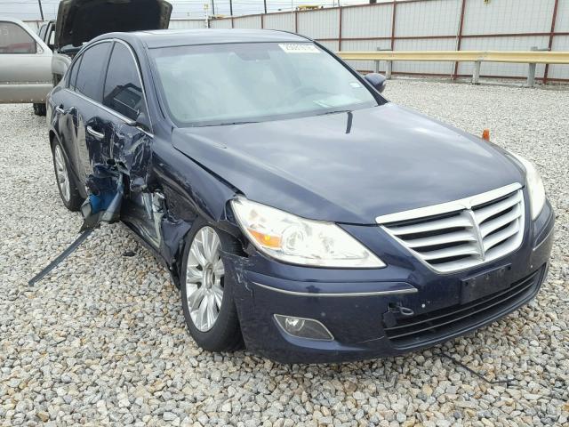 KMHGC46E89U058049 - 2009 HYUNDAI GENESIS 3. BLUE photo 1