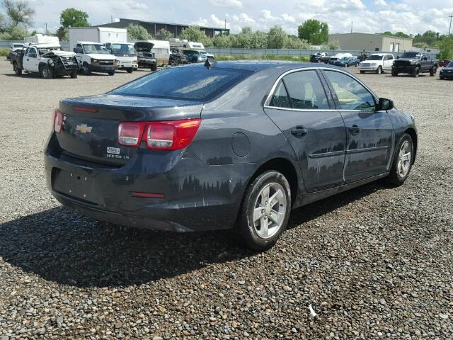 1G11B5SL1EF193470 - 2014 CHEVROLET MALIBU LS ნაცრისფერი ფოტო 4