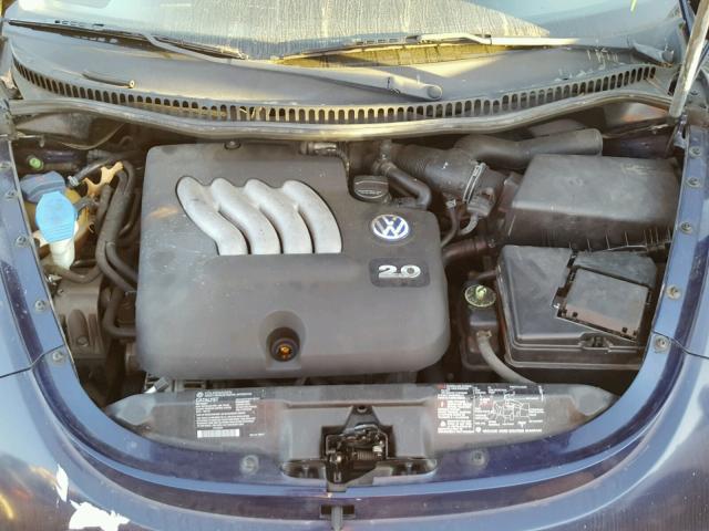 3VWCK21C82M419755 - 2002 VOLKSWAGEN NEW BEETLE 蓝色 照片 7