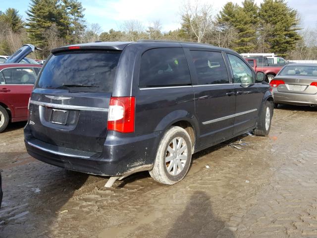 2C4RC1BG4ER295499 - 2014 CHRYSLER TOWN & COU BLACK photo 4