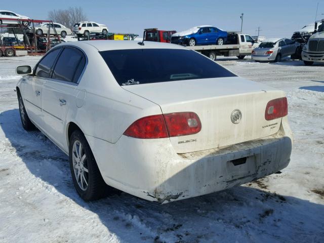 1G4HD57247U231767 - 2007 BUICK LUCERNE CX WHITE photo 3