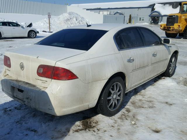 1G4HD57247U231767 - 2007 BUICK LUCERNE CX WHITE photo 4