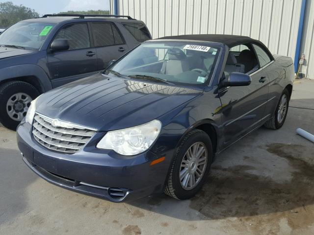 1C3LC55R58N250734 - 2008 CHRYSLER SEBRING TO BLUE photo 2