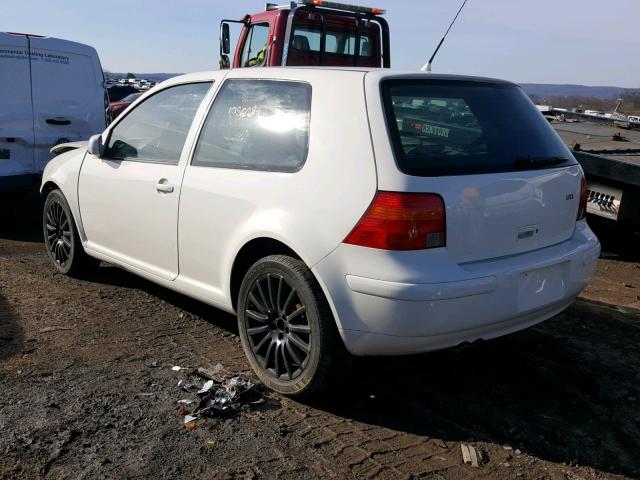 9BWDE61J554037922 - 2005 VOLKSWAGEN GTI WHITE photo 3