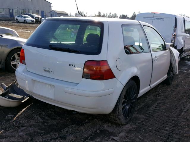 9BWDE61J554037922 - 2005 VOLKSWAGEN GTI WHITE photo 4