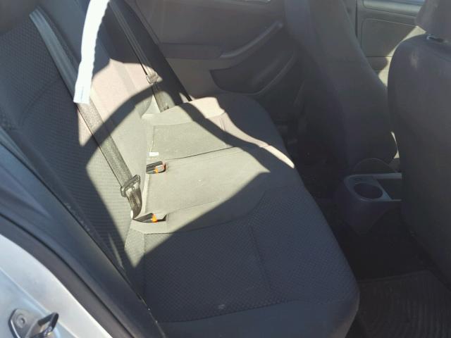 3VW2K7AJ6CM335801 - 2012 VOLKSWAGEN JETTA BASE 灰色 照片 6