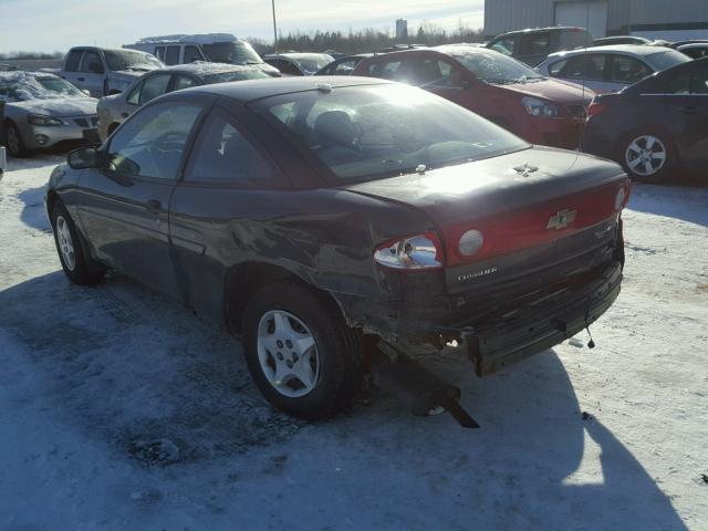 1G1JC12F047267552 - 2004 CHEVROLET CAVALIER GREEN photo 3