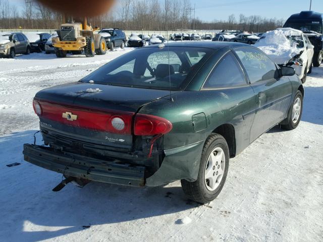 1G1JC12F047267552 - 2004 CHEVROLET CAVALIER GREEN photo 4