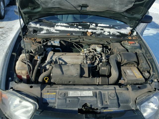 1G1JC12F047267552 - 2004 CHEVROLET CAVALIER GREEN photo 7