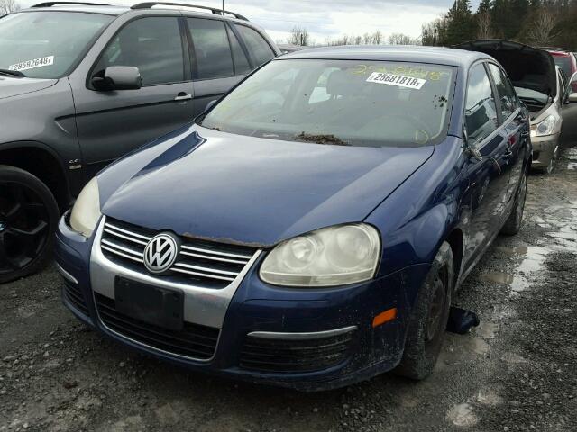 3VWRT71K16M732440 - 2006 VOLKSWAGEN JETTA TDI BLUE photo 2