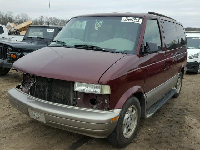 1GNDM19X85B112298 - 2005 CHEVROLET ASTRO MAROON photo 2