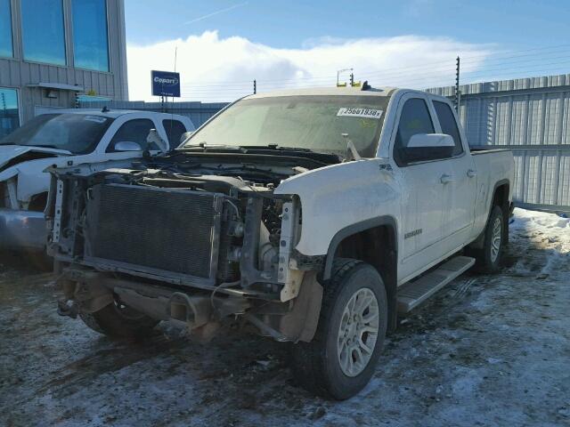 1GTV2UECXEZ101205 - 2014 GMC SIERRA K15 WHITE photo 2