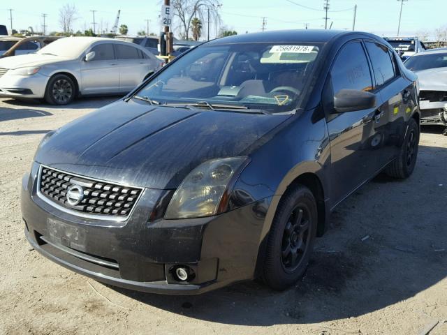 3N1AB61E69L660932 - 2009 NISSAN SENTRA 2.0 BLACK photo 2