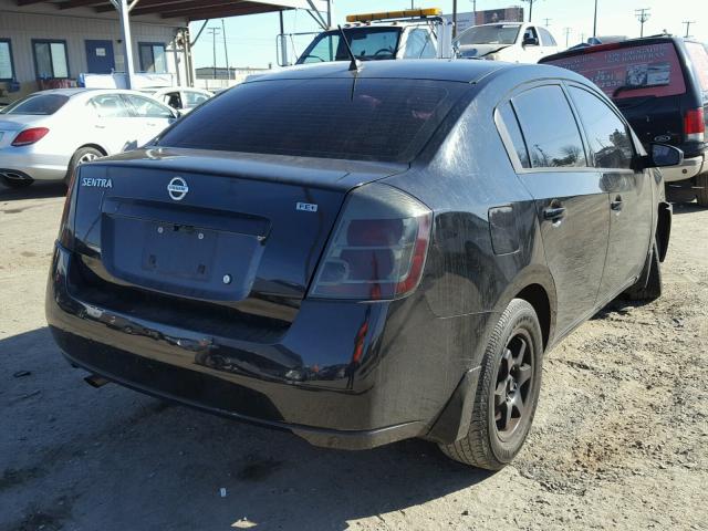 3N1AB61E69L660932 - 2009 NISSAN SENTRA 2.0 BLACK photo 4