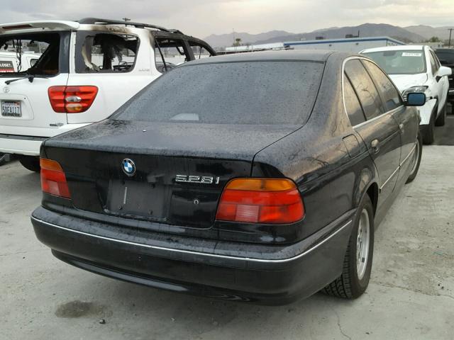 WBADD632XWGT94979 - 1998 BMW 528 I AUTO BLACK photo 4