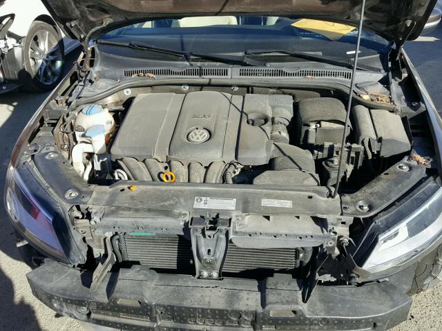 3VWDP7AJ8DM212027 - 2013 VOLKSWAGEN JETTA SE BROWN photo 7