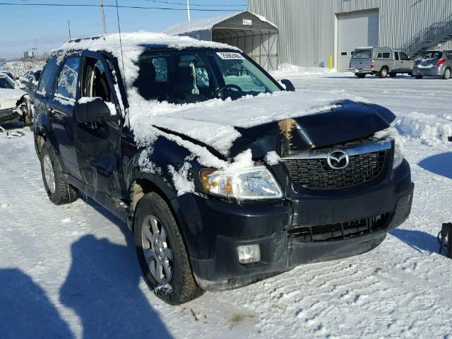 4F2CY0C78BKM01351 - 2011 MAZDA TRIBUTE I BLACK photo 1