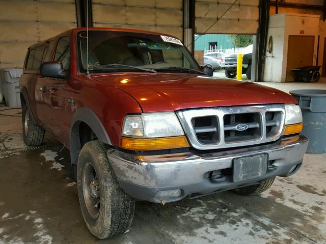 1FTZR15X8XTA10843 - 1999 FORD RANGER SUP RED photo 1