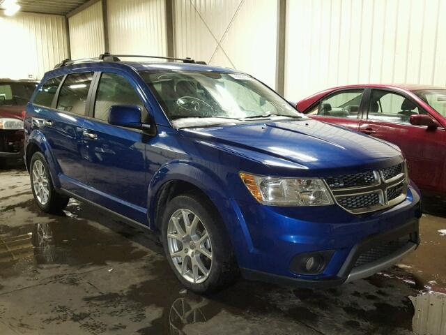 3C4PDDFG2FT569149 - 2015 DODGE JOURNEY R/ BLUE photo 1