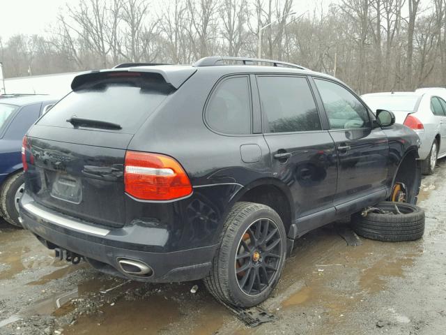 WP1AA29P78LA27816 - 2008 PORSCHE CAYENNE BLACK photo 4