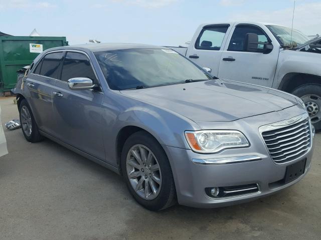 2C3CCAET3EH173404 - 2014 CHRYSLER 300C SILVER photo 1