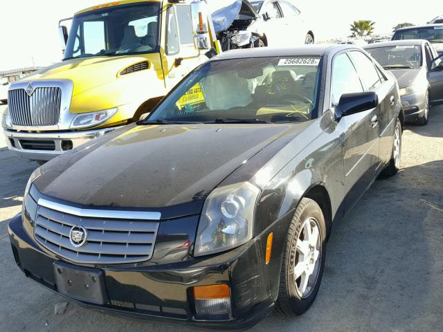 1G6DM56T950199516 - 2005 CADILLAC CTS BLACK photo 2