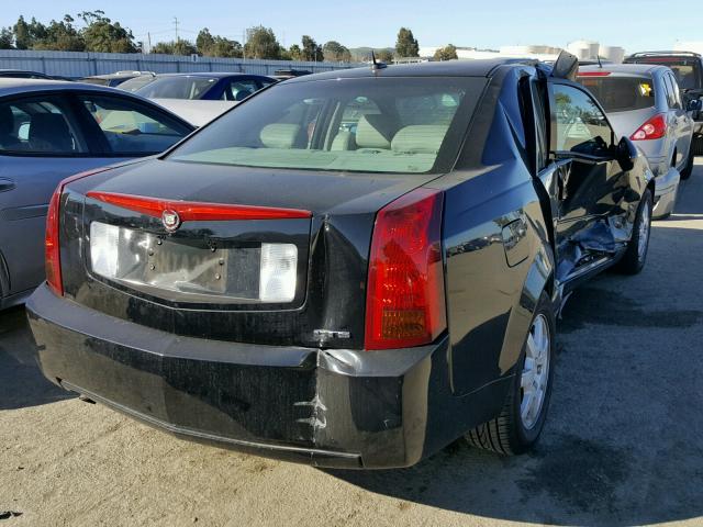 1G6DM56T950199516 - 2005 CADILLAC CTS BLACK photo 4