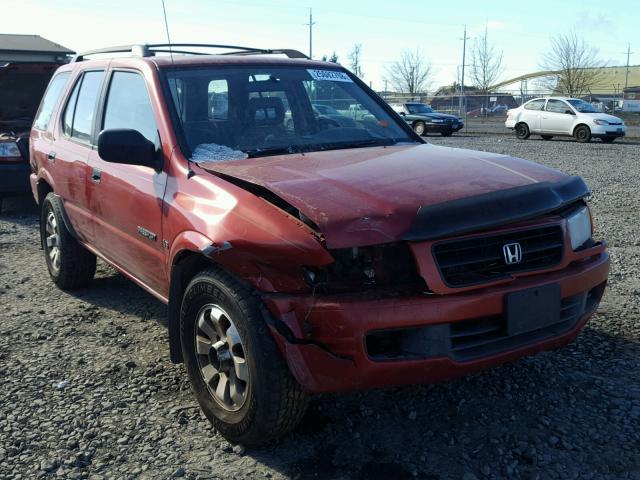 4S6CM58W4X4415755 - 1999 HONDA PASSPORT E RED photo 1