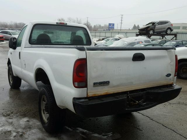 1FTWF31P36EC80546 - 2006 FORD F350 SRW S WHITE photo 3