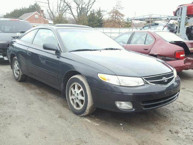 2T1CG22P81C514880 - 2001 TOYOTA CAMRY SOLA BLACK photo 1