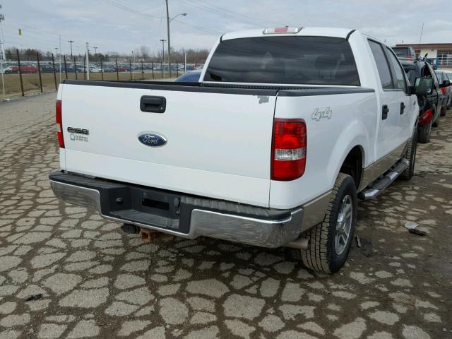 1FTPW14VX8KB69905 - 2008 FORD F150 SUPER WHITE photo 4