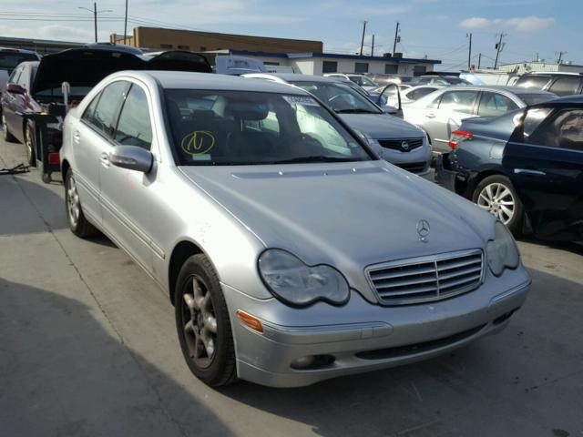 WDBRF64J53F299481 - 2003 MERCEDES-BENZ C 320 SILVER photo 1