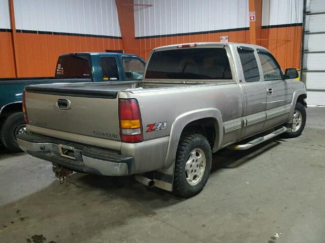 2GCEK19T221238748 - 2002 CHEVROLET SILVERADO TAN photo 4