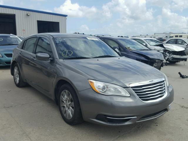 1C3CCBAB7DN640669 - 2013 CHRYSLER 200 LX GRAY photo 1