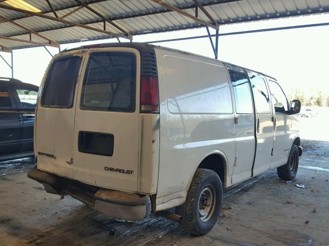 1GCGG25RXX1087777 - 1999 CHEVROLET EXPRESS G2 WHITE photo 4