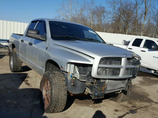 3D7KU28C04G255102 - 2004 DODGE RAM 2500 S SILVER photo 1