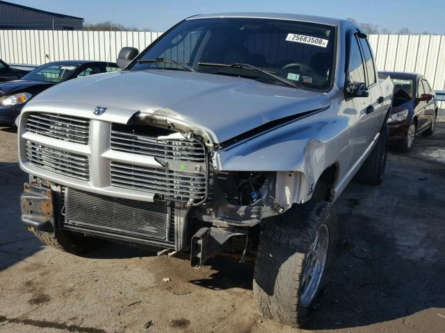 3D7KU28C04G255102 - 2004 DODGE RAM 2500 S SILVER photo 2