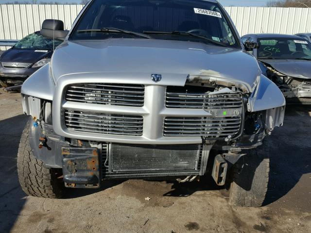 3D7KU28C04G255102 - 2004 DODGE RAM 2500 S SILVER photo 7